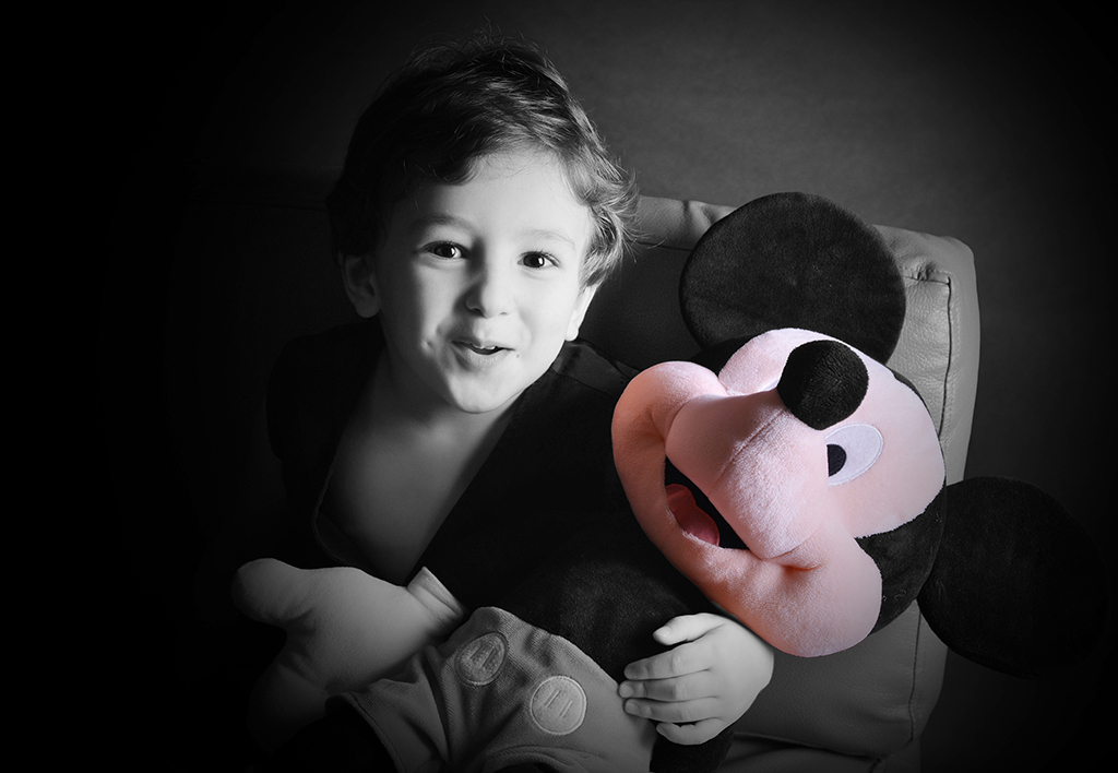 Shooting enfant avec Mickey à Laval